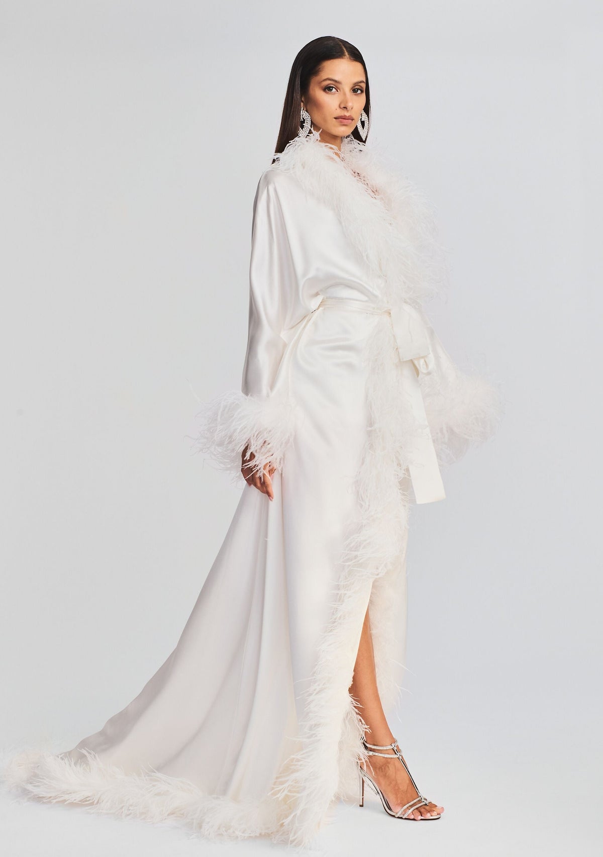 Juno Feather Robe