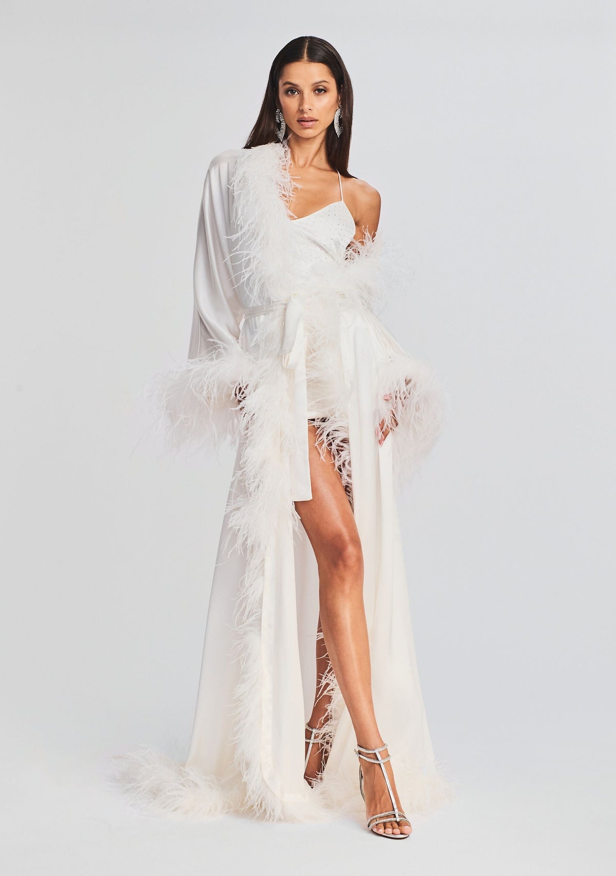 Juno Feather Robe