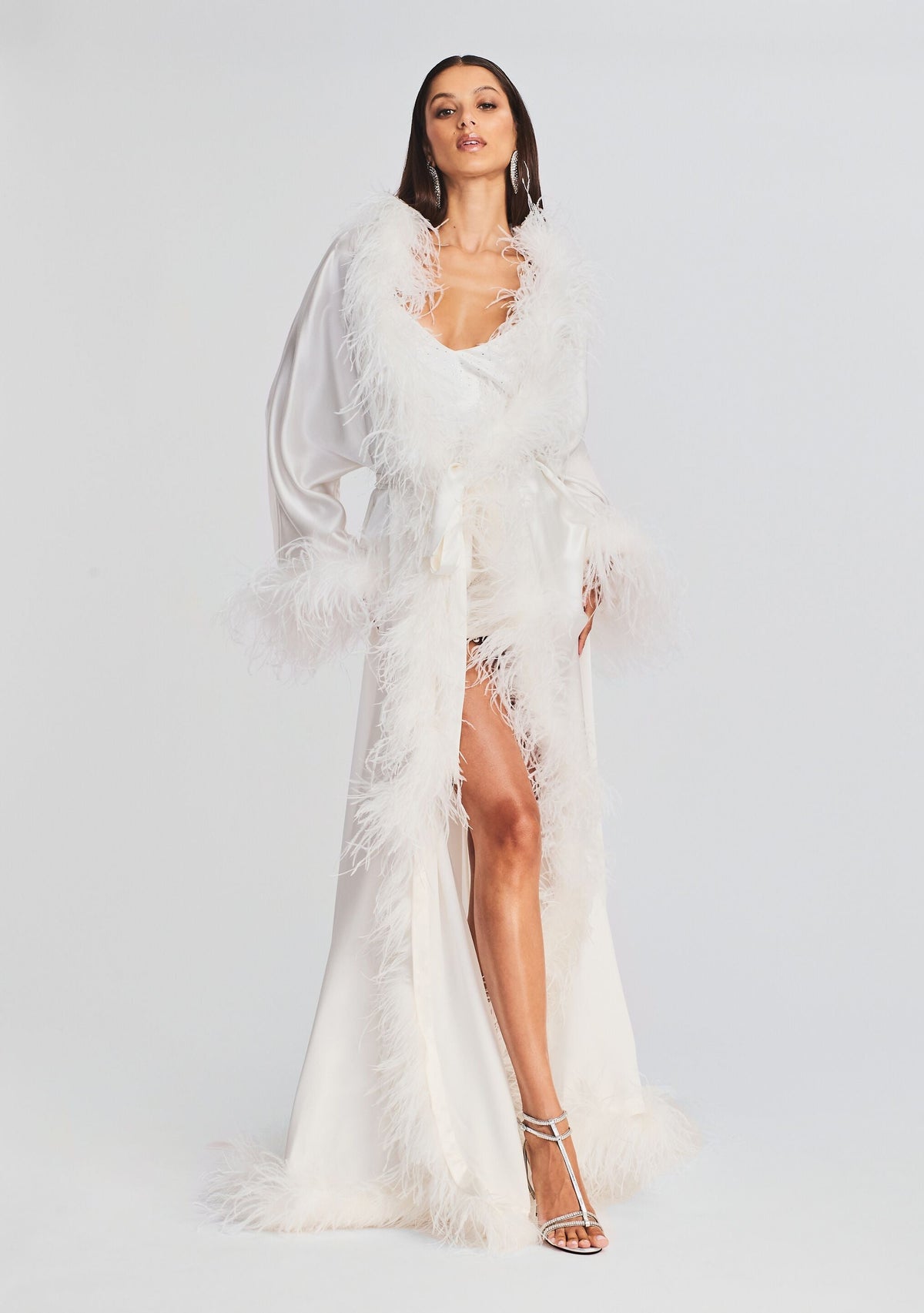 Juno Feather Robe