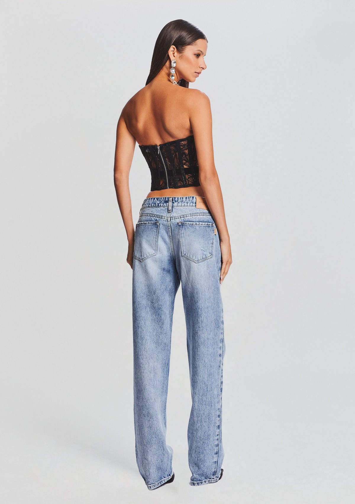 Bayley Embellished Lace Top