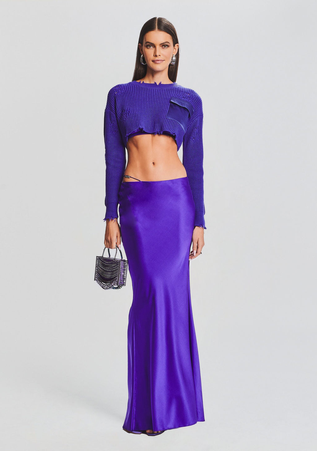 Silvana Silk Maxi Skirt