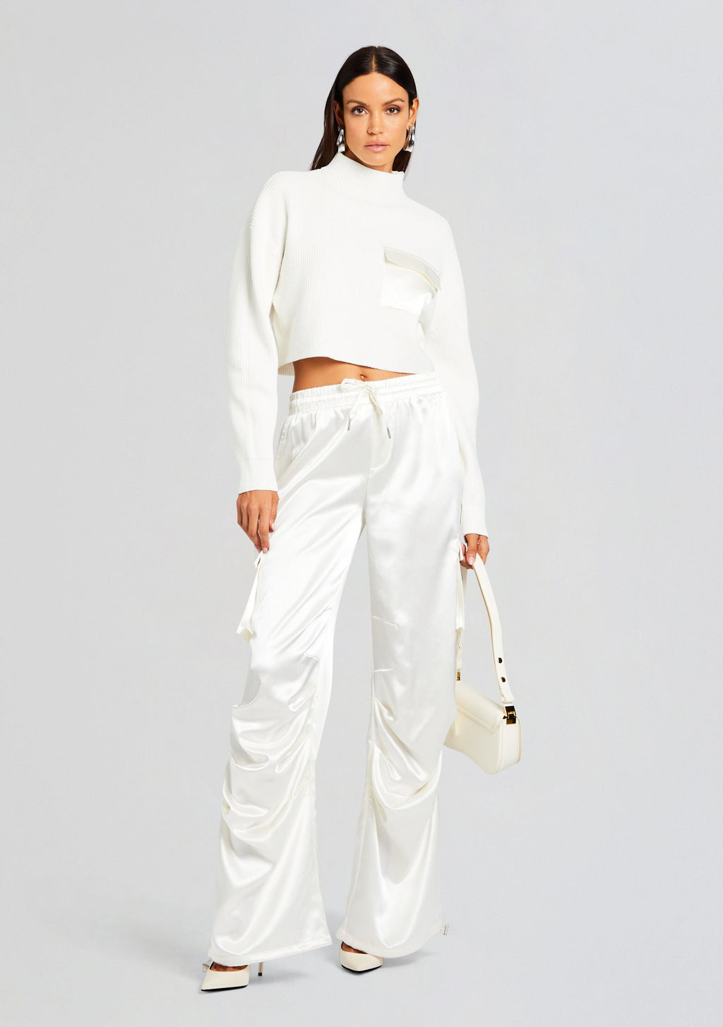 Donna Mid Cropped Sweater