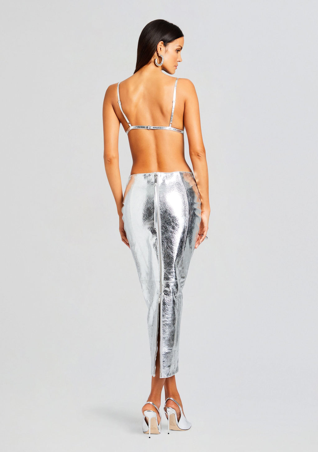 Liza Leather Skirt