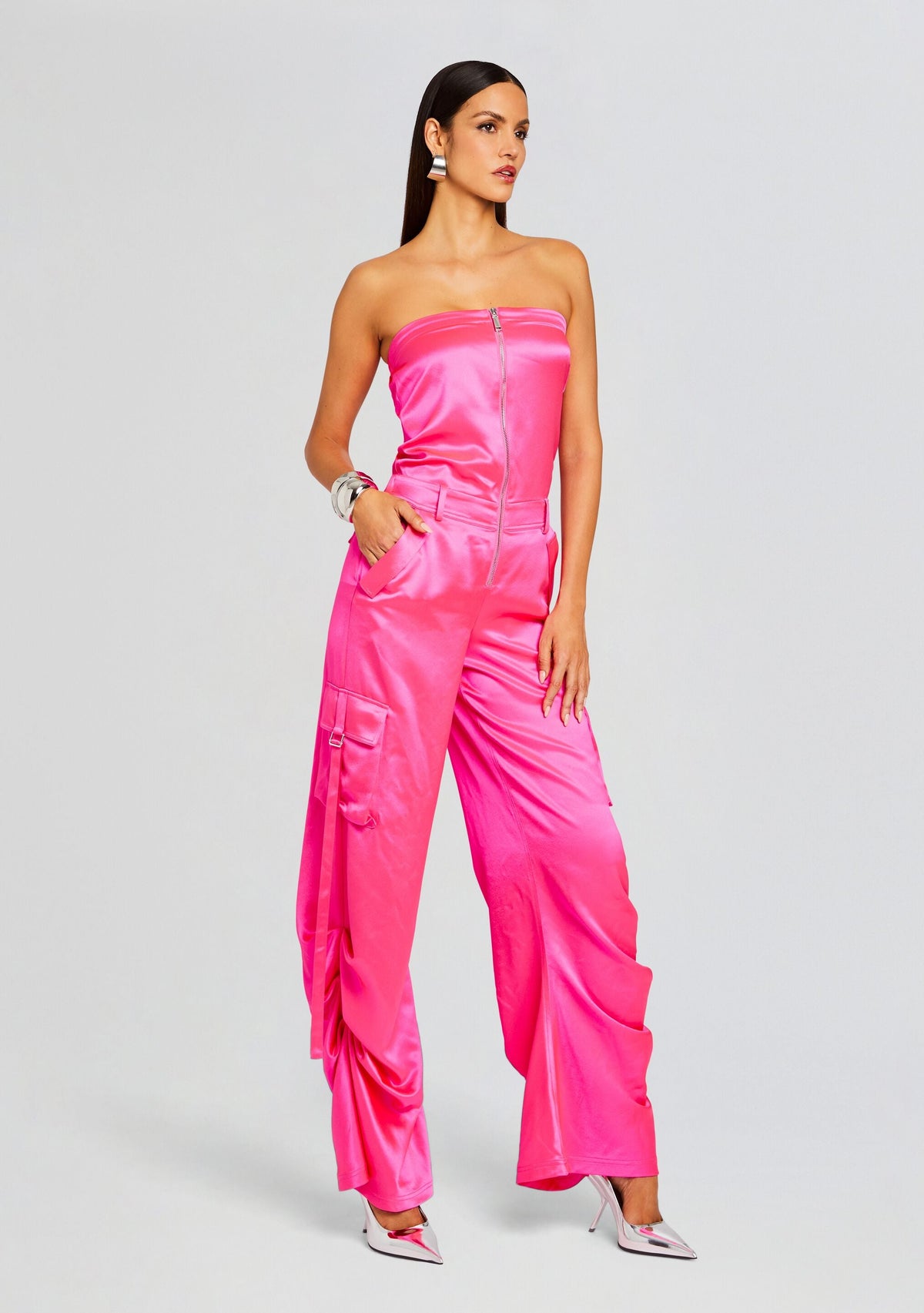 Estrella Cargo Jumpsuit
