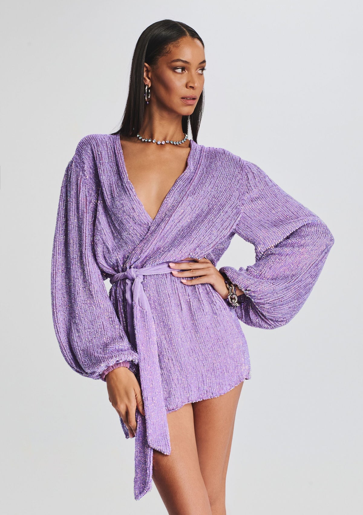 Gabrielle Sequin Robe