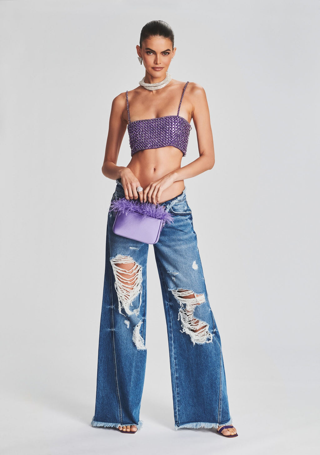 Emilia Crystal Top