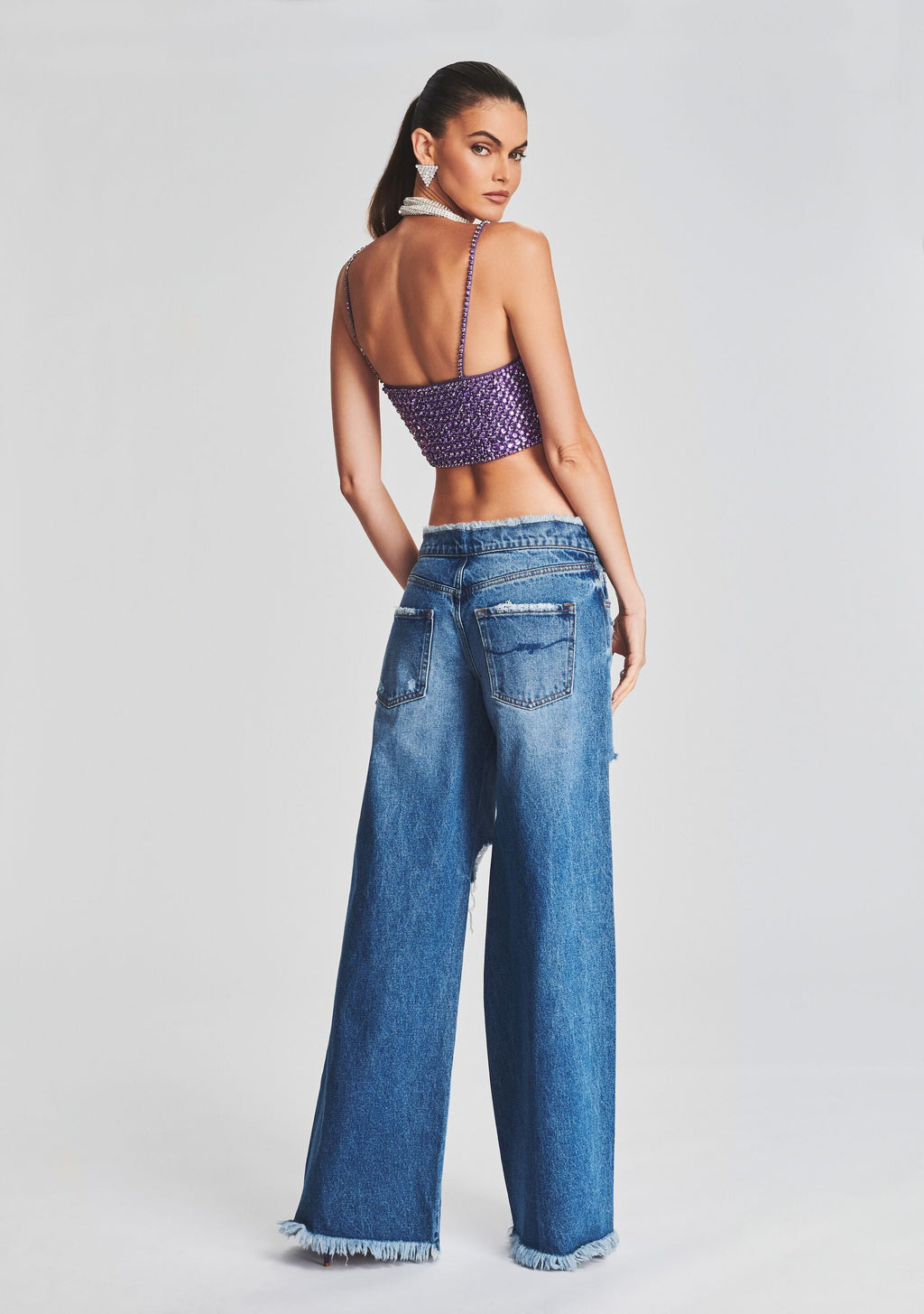 Emilia Crystal Top