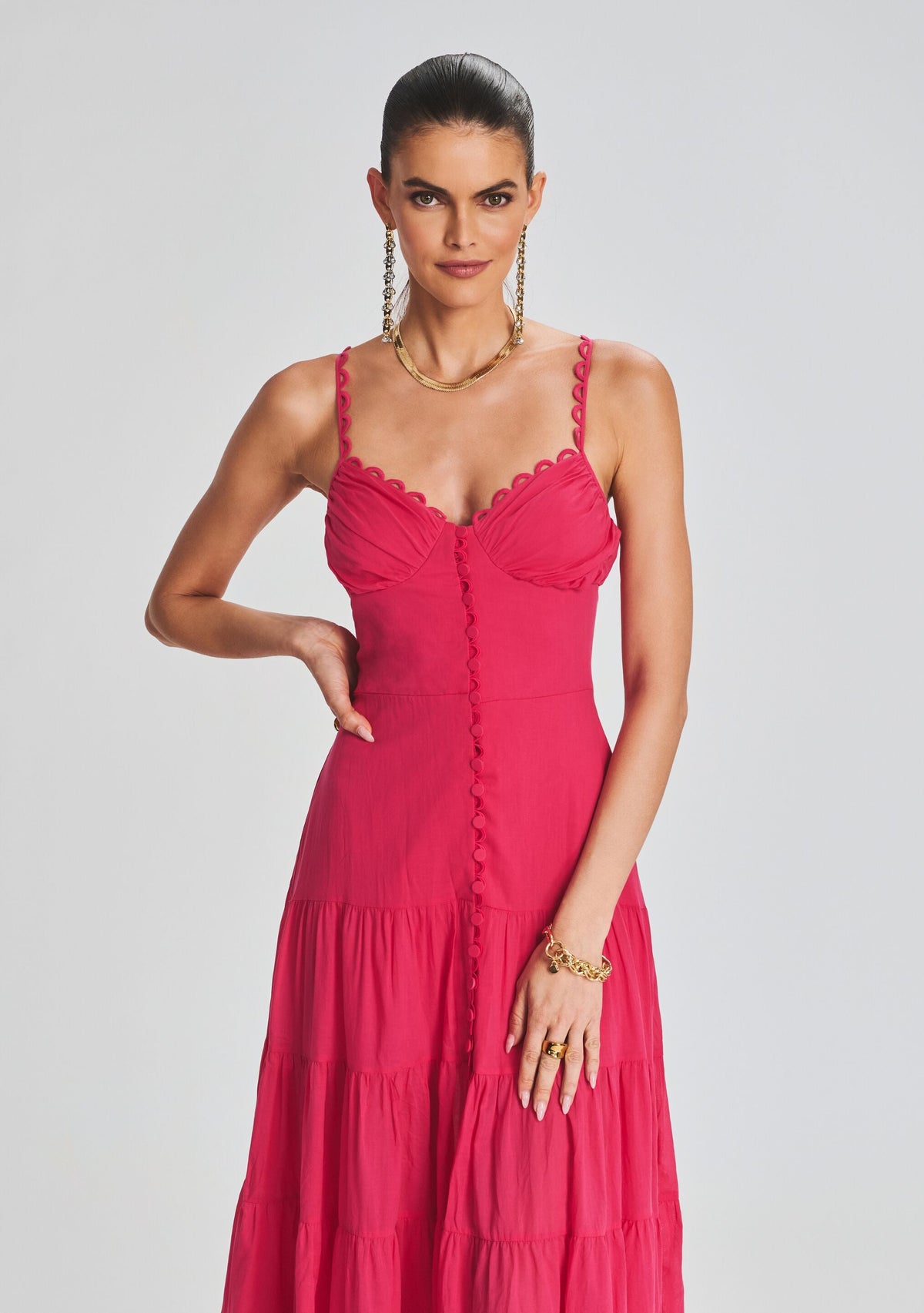 Melia Long Dress