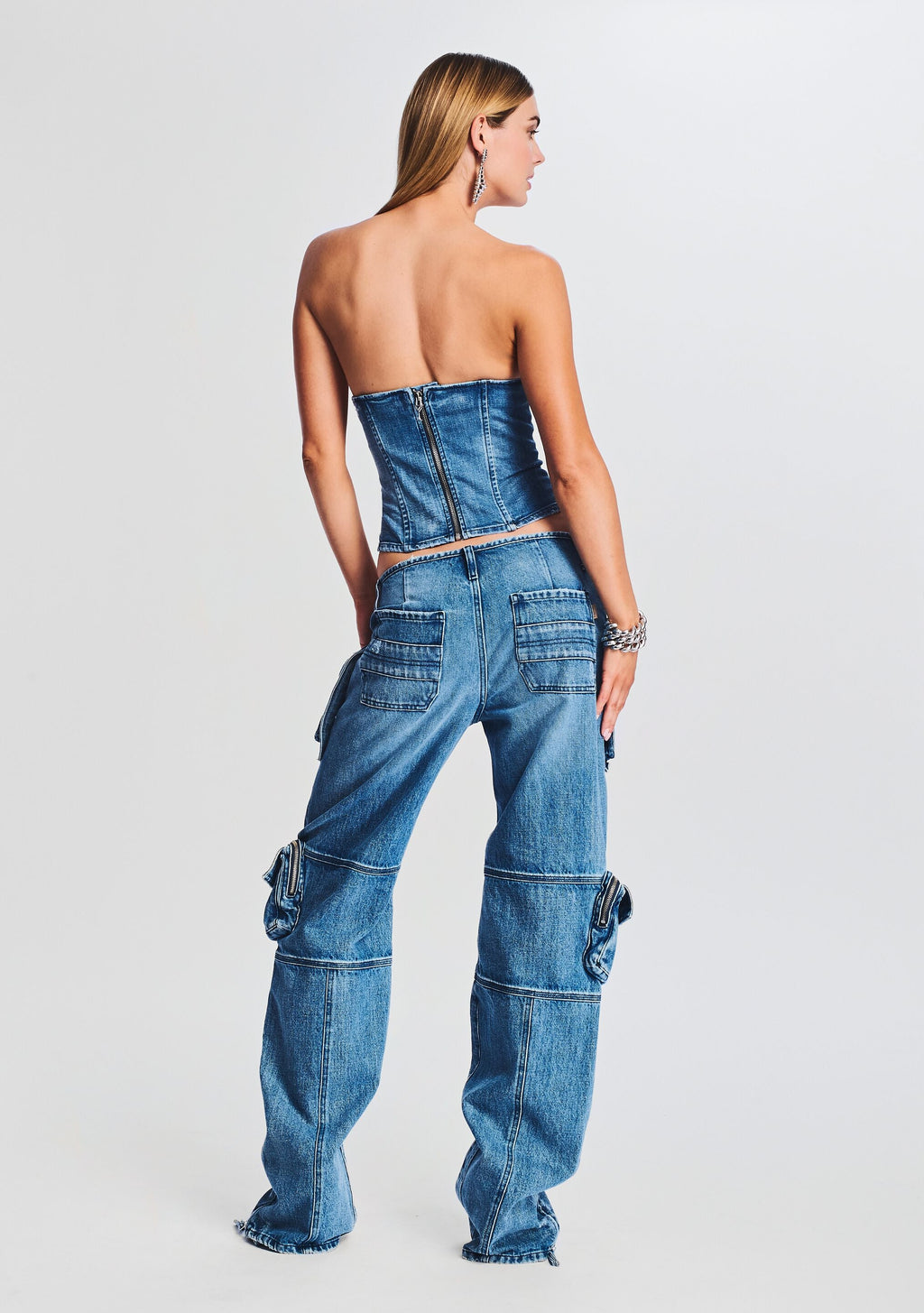 Allie Denim Top