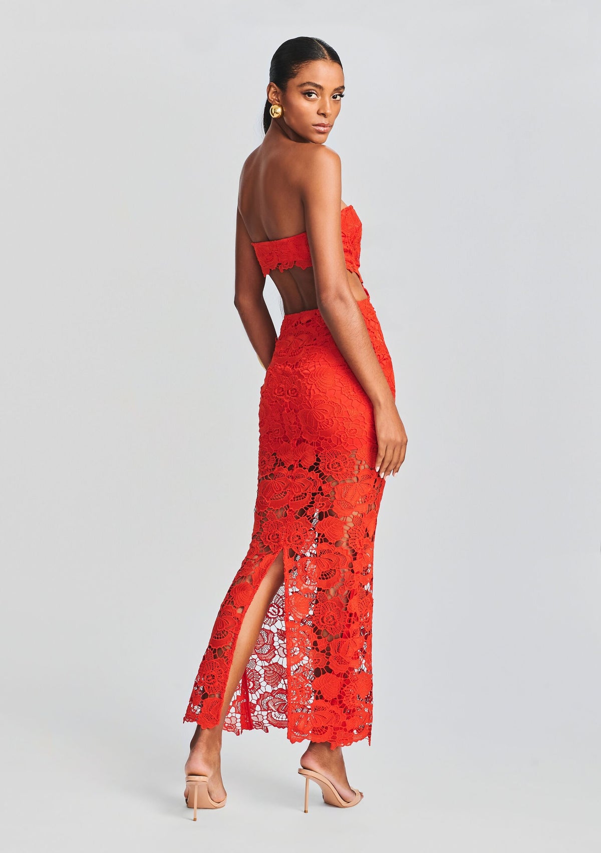 Eliza Lace Maxi Dress