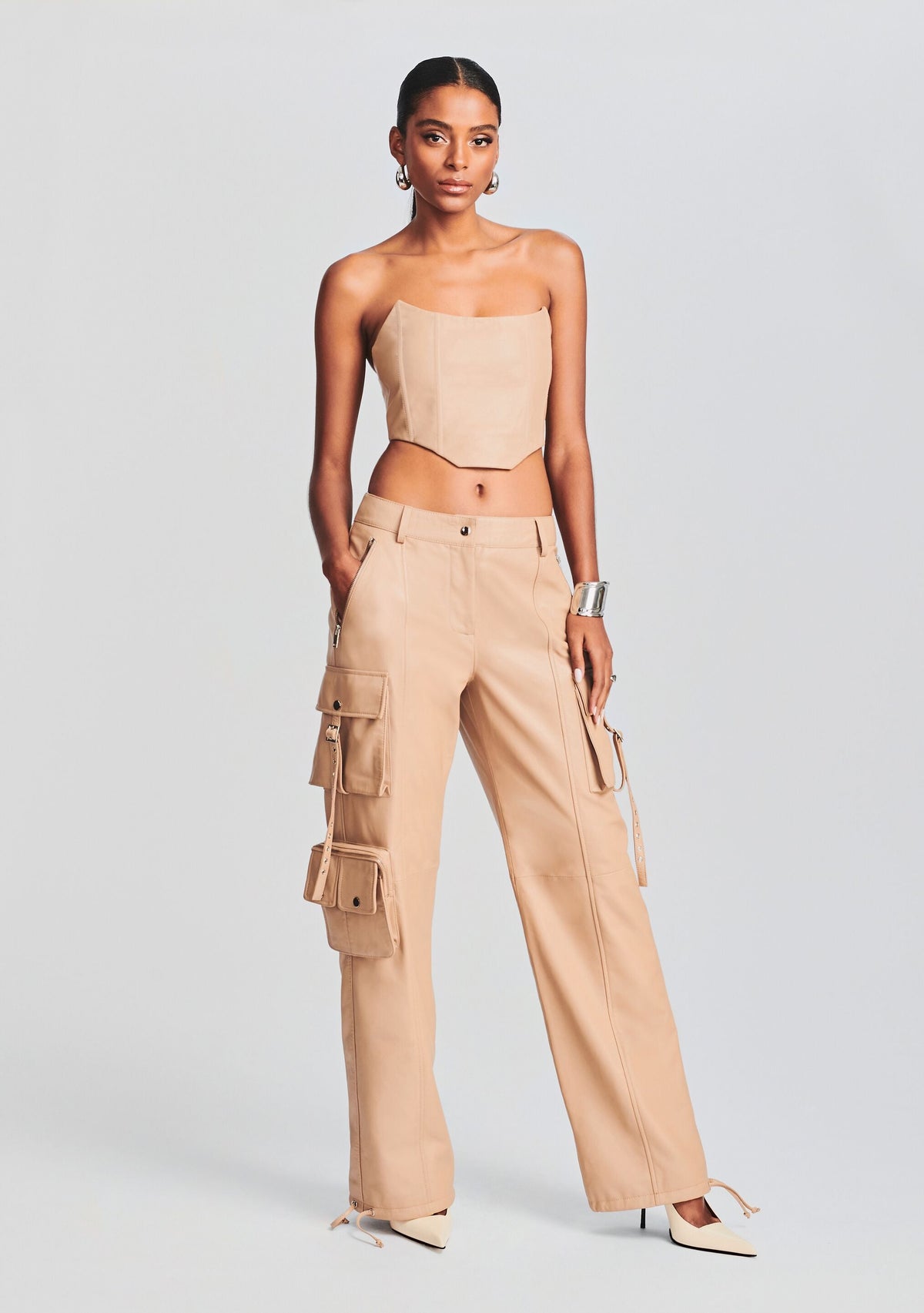 Honey Leather Pant