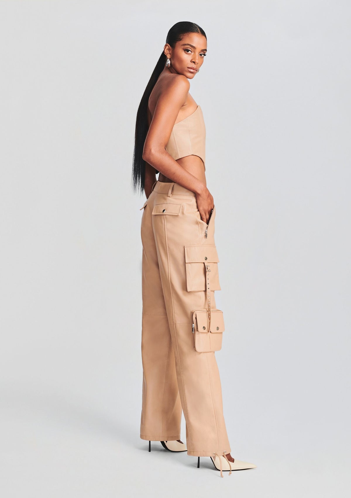 Honey Leather Pant