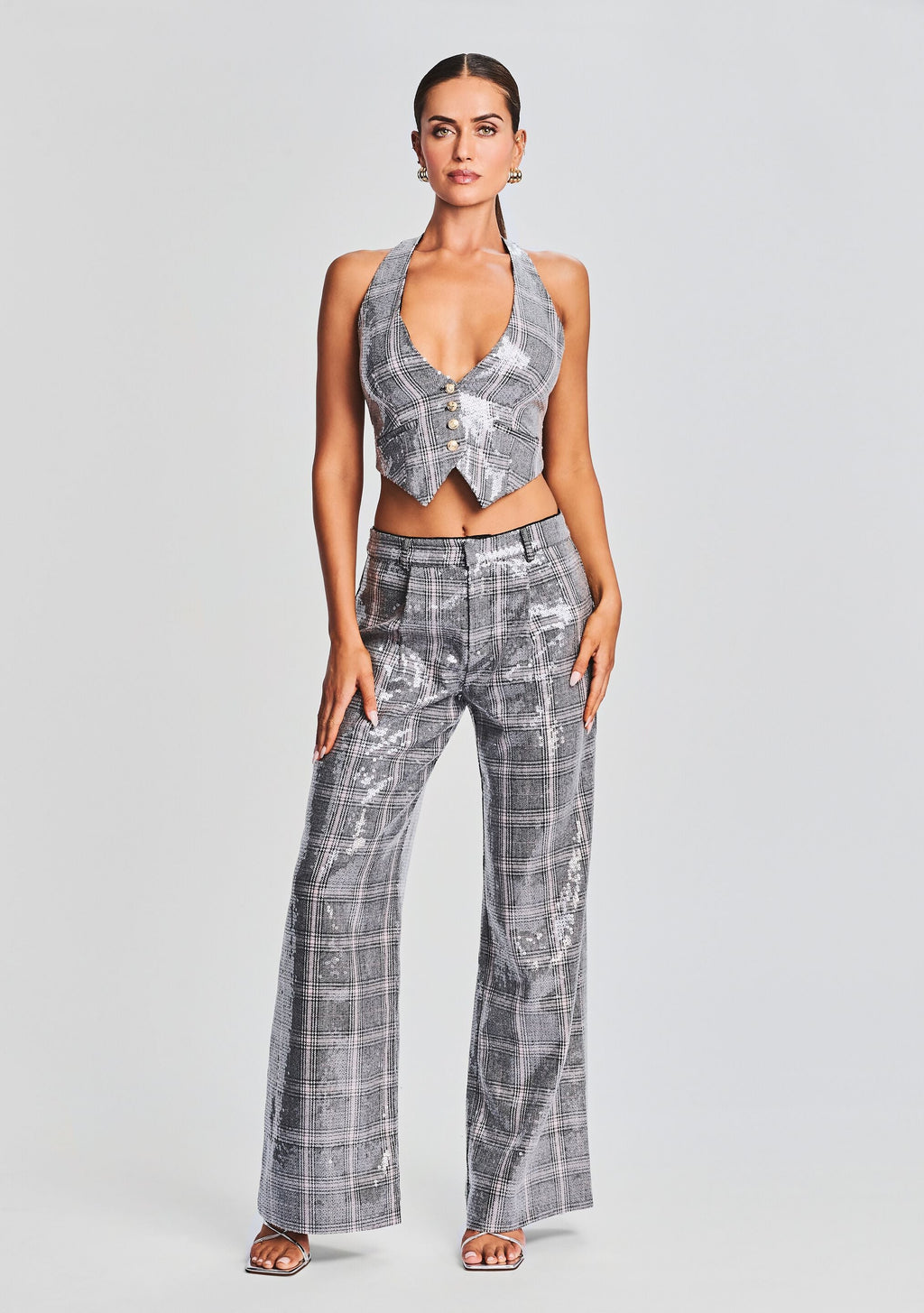 Haddy Sequin Vest