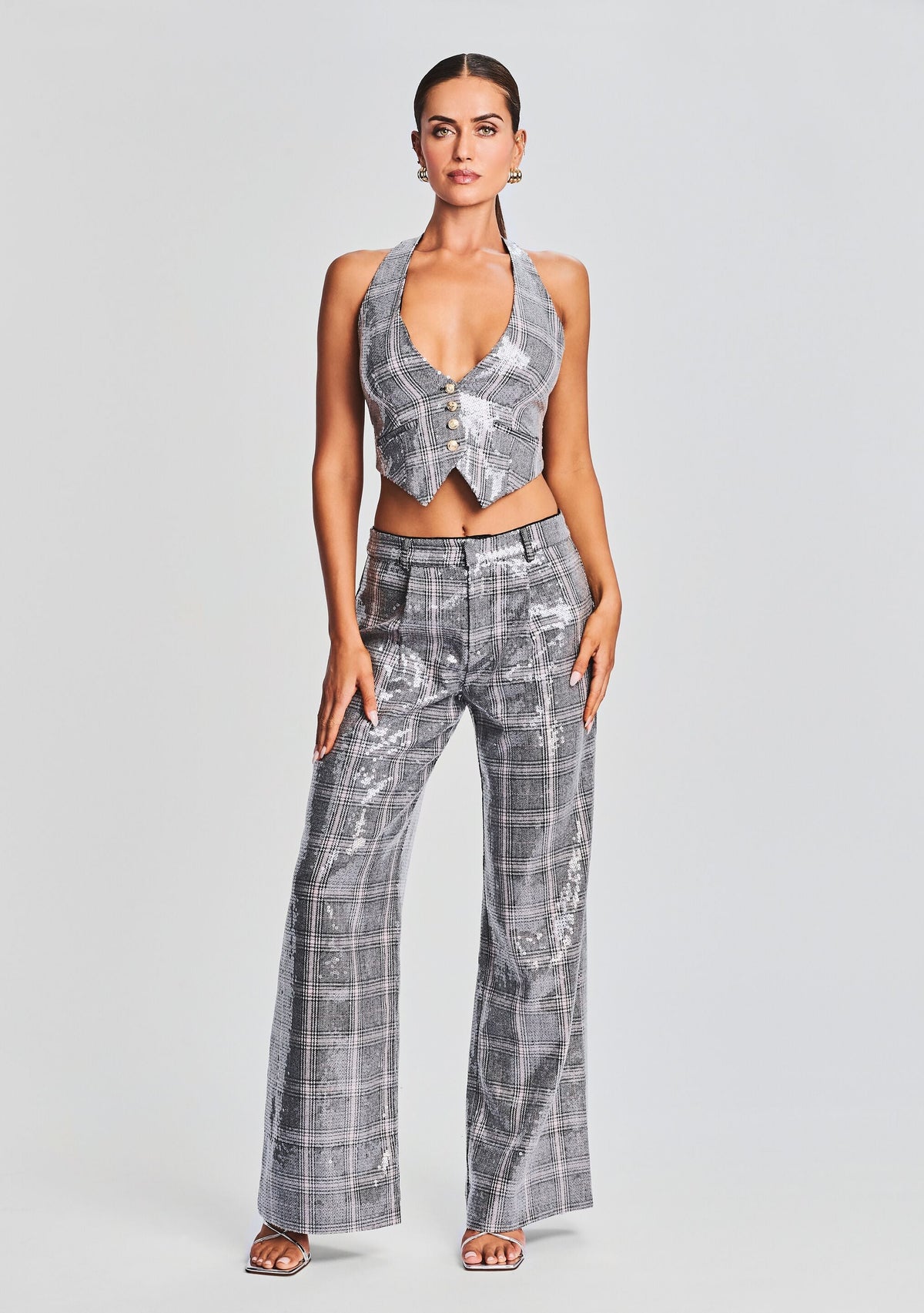 Haddy Sequin Vest