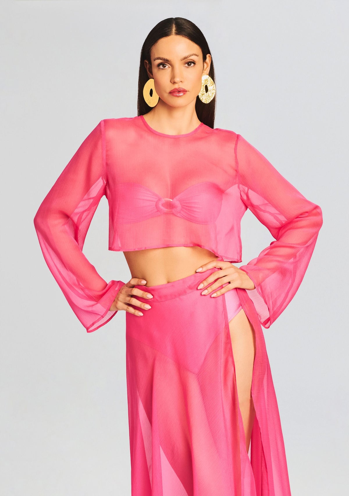 Grace Cropped Shirt