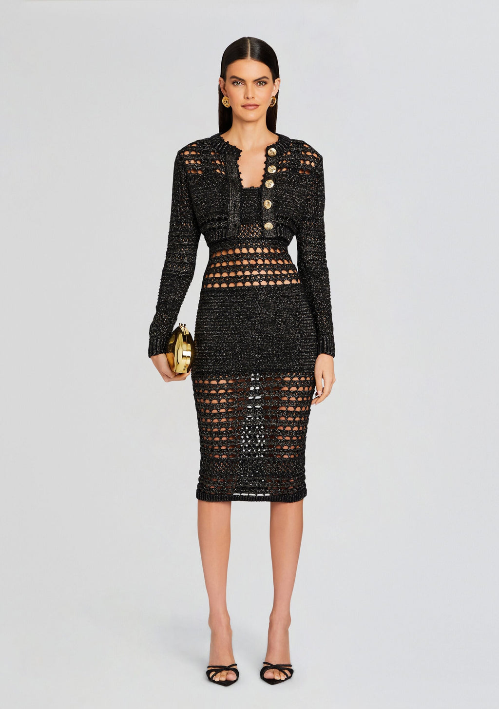 Avril Knit Crochet Dress