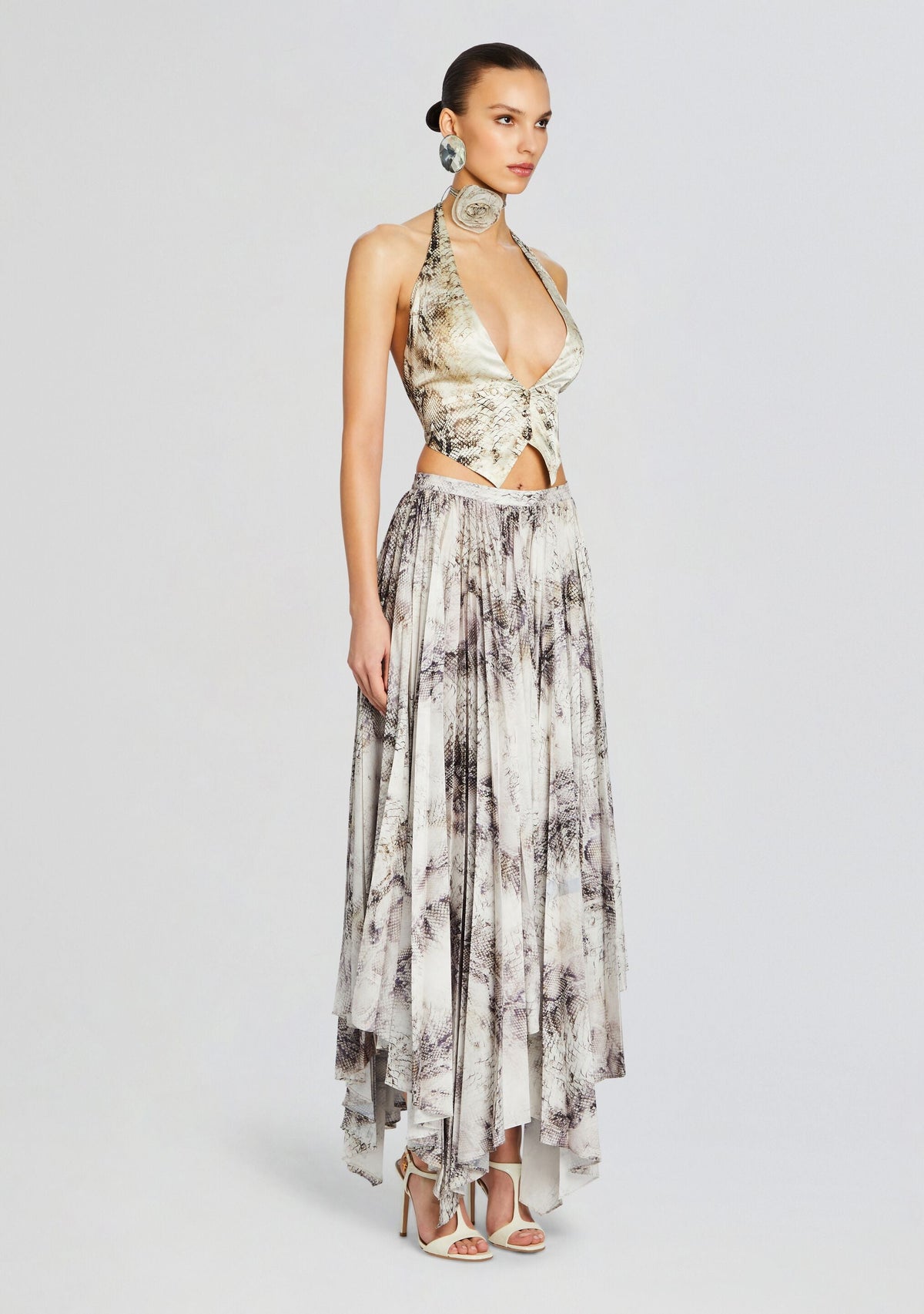 Romy Silk Vest