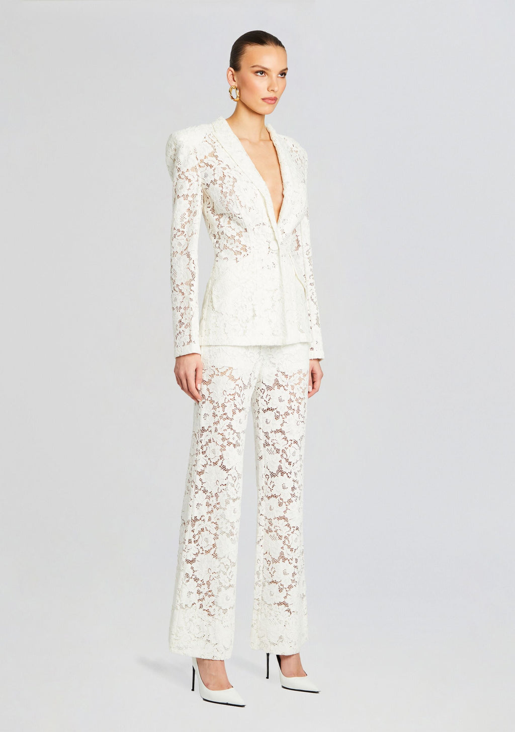 London Lace Flared Pants