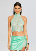 Violet Lace Top