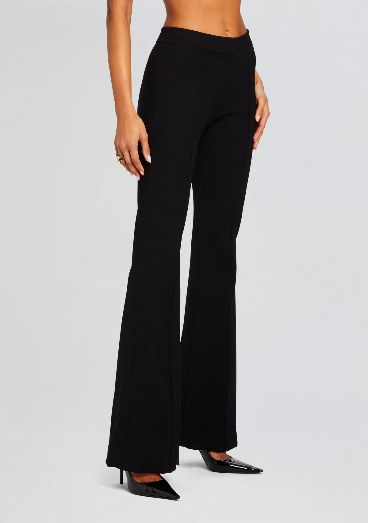 Lizzy Low Rise Flared Trousers