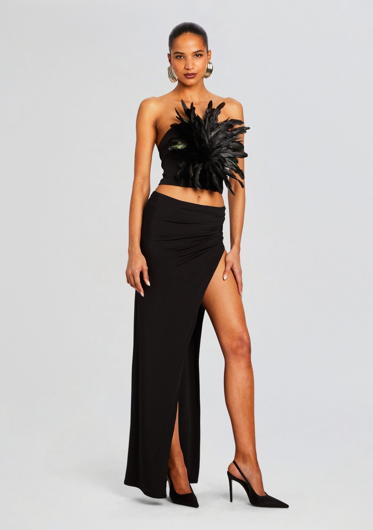 Nicki Feather Top