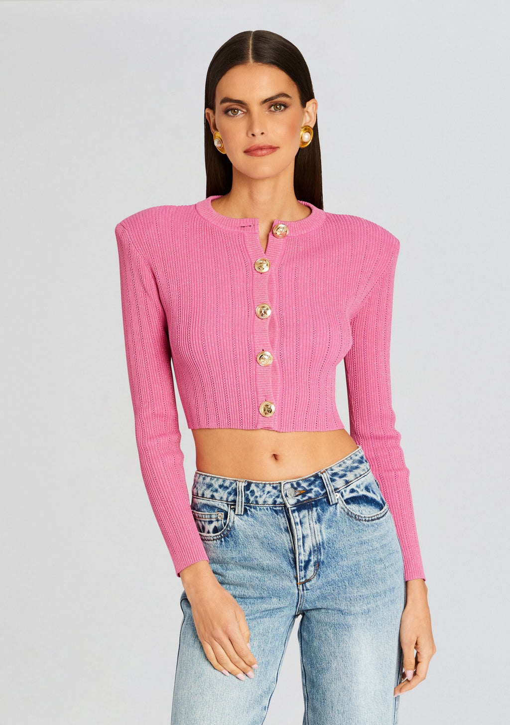 Laurel Metallic Knit Jacket