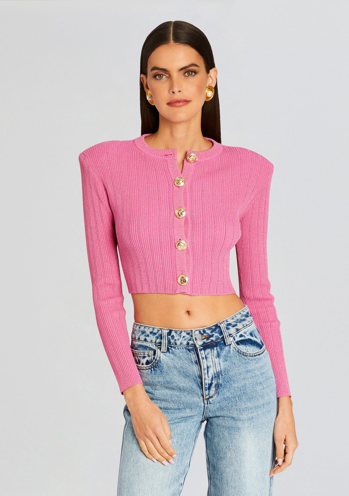 Laurel Metallic Knit Jacket