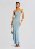 Narissa Metallic Knit Maxi Dress