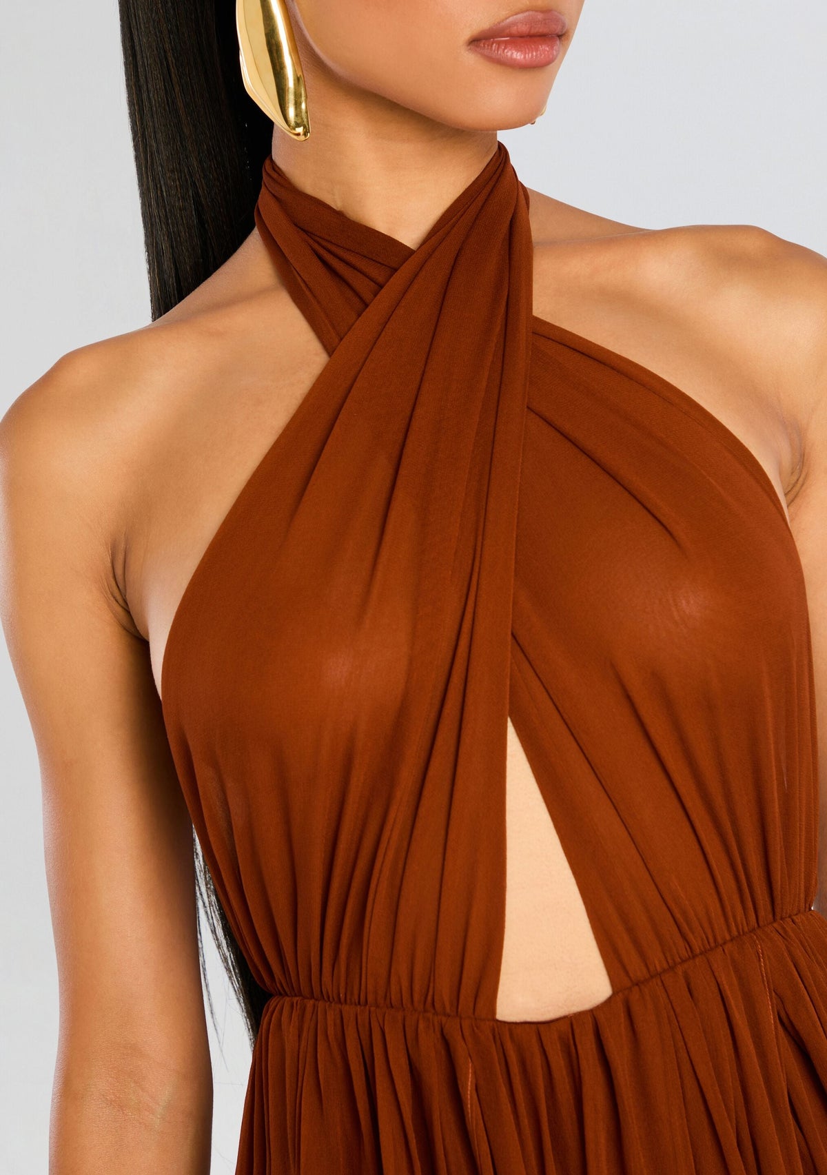 Ina Silk Chiffon Dress