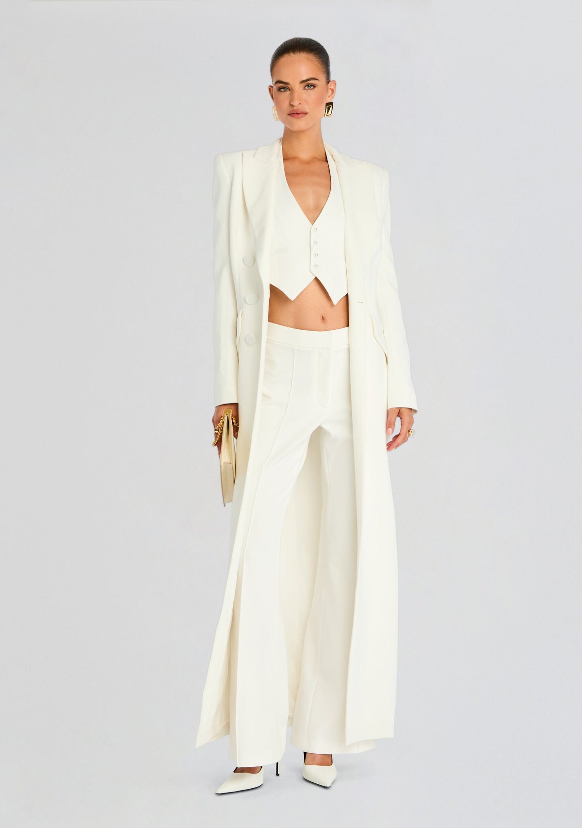 Amberly Blazer Evening Dress
