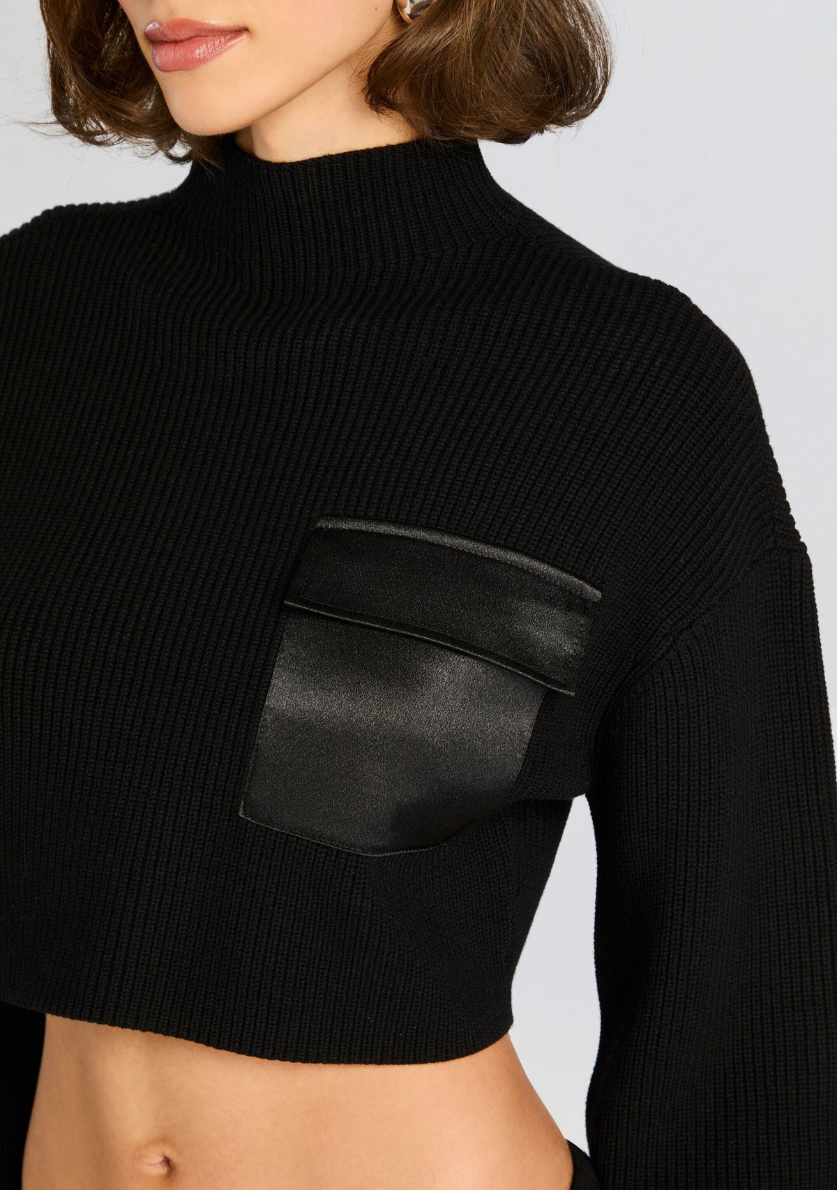 Donna Mid Cropped Sweater