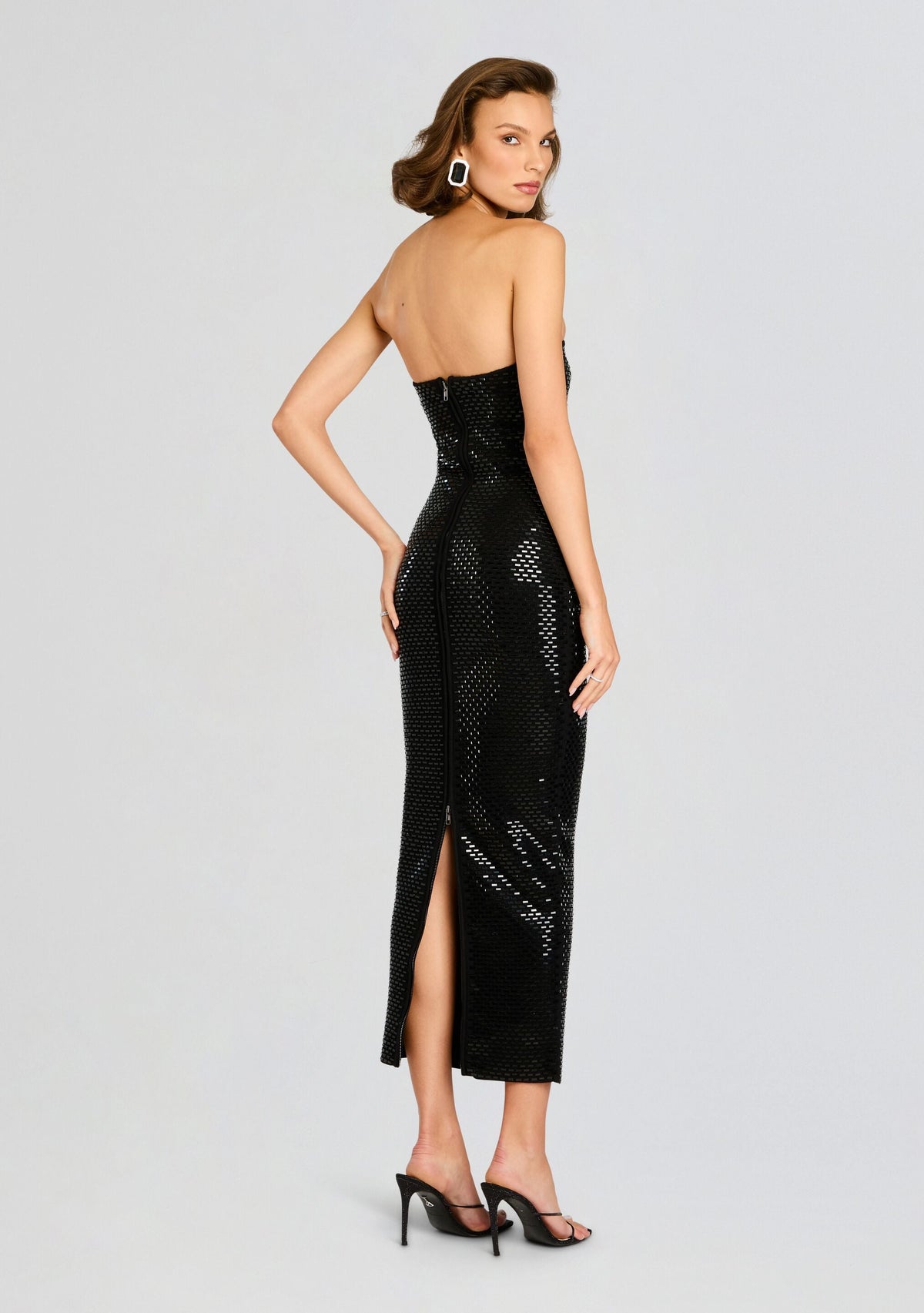 Karrah Embellished Knit Dress