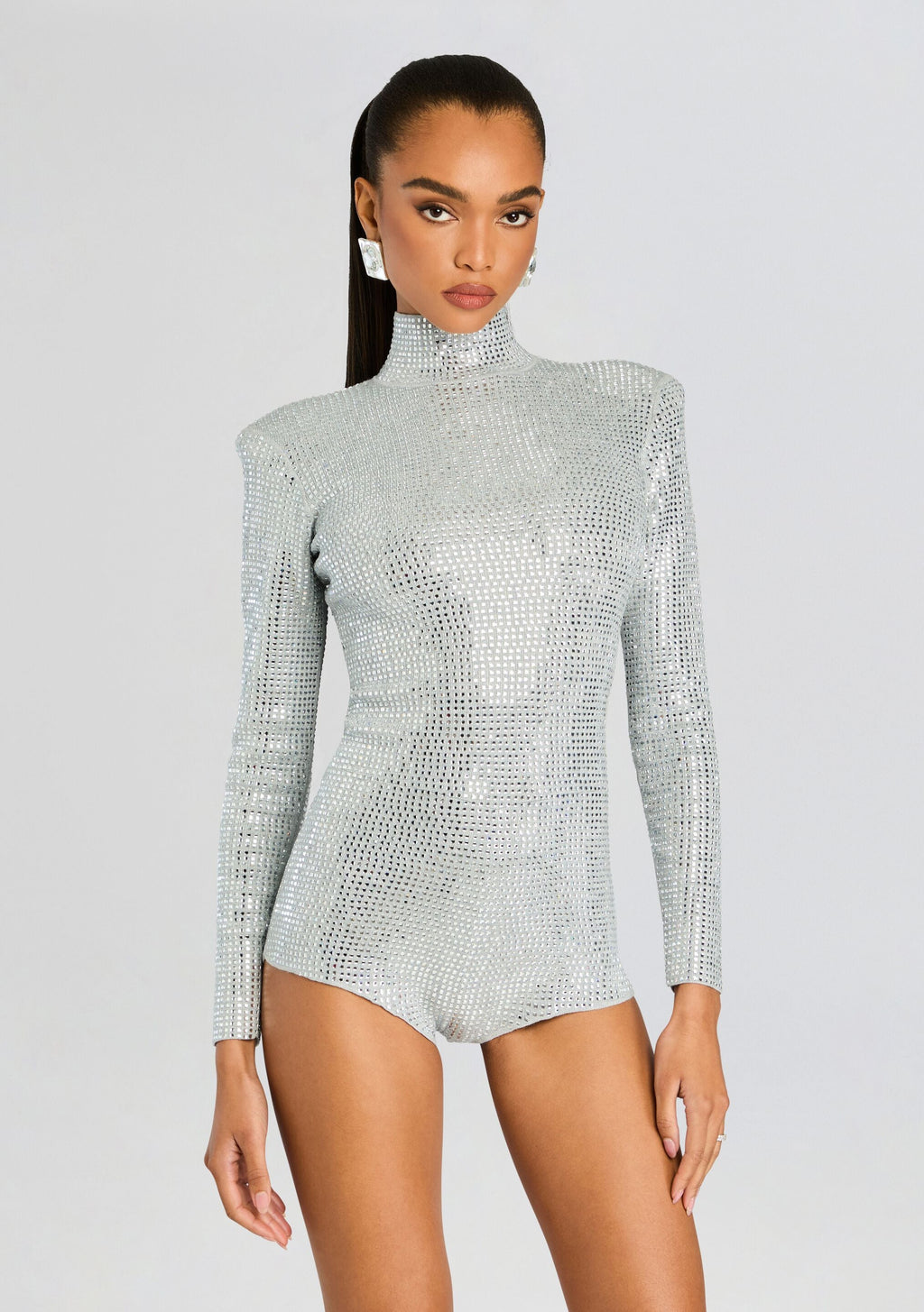 Auburn Embellished Knit Romper