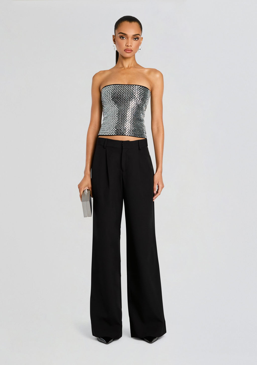 Valery Embellished Knit Top
