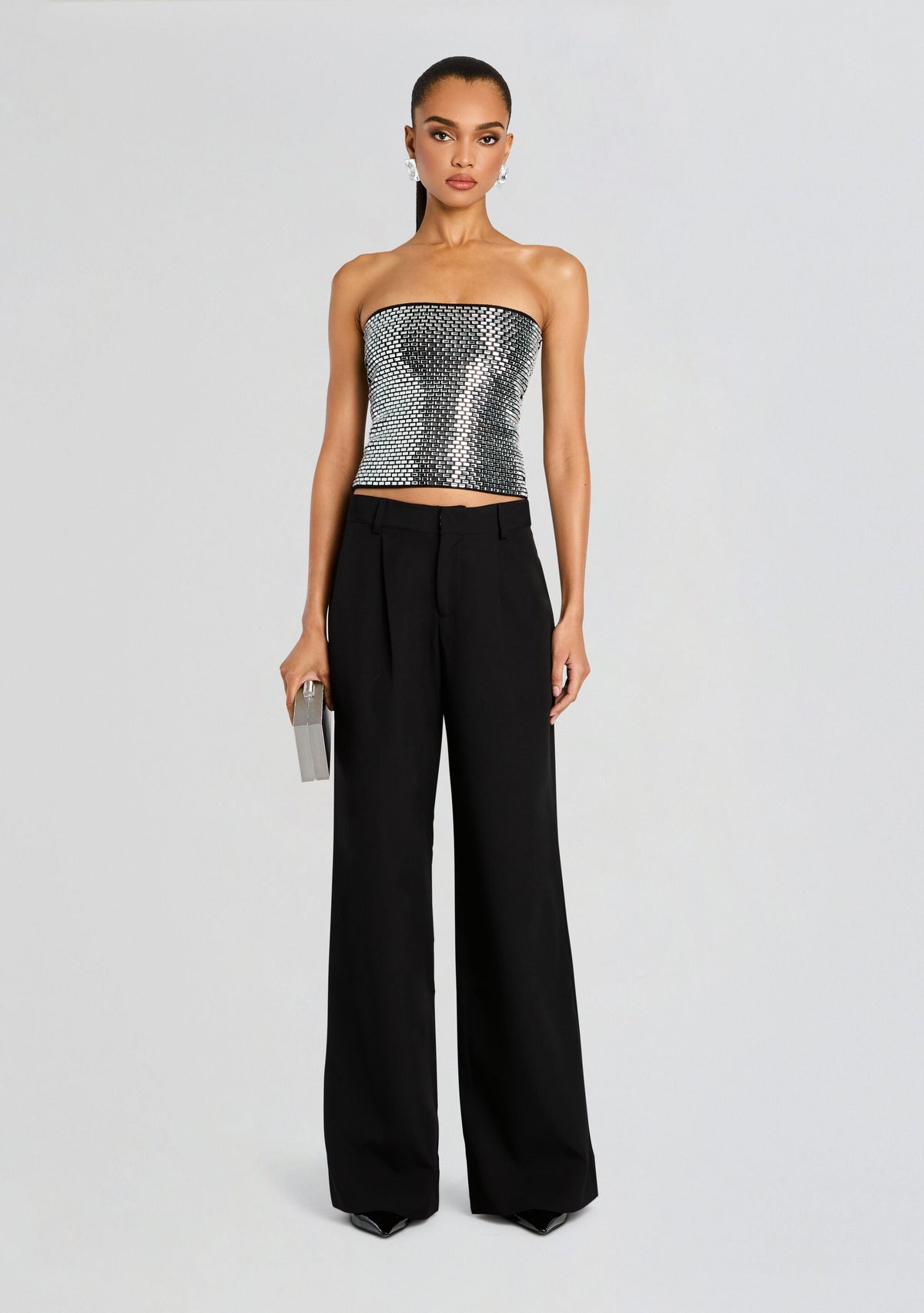 Valery Embellished Knit Top