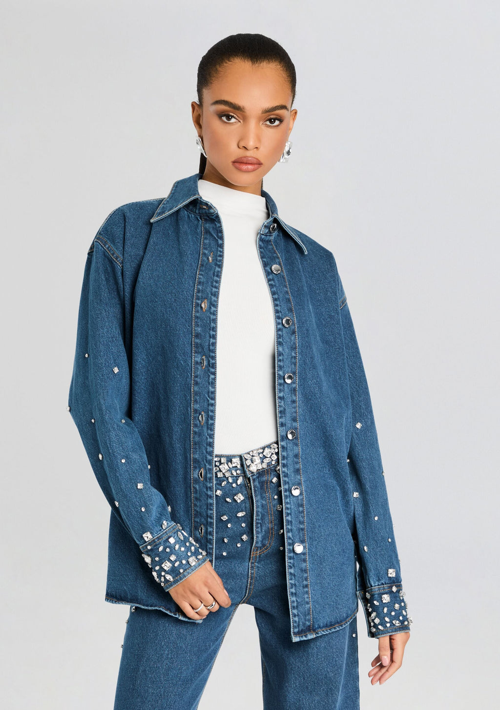 Diletta Crystal Shacket