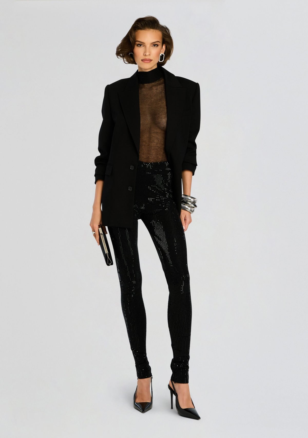 Cocoa Embellished Knit Pant