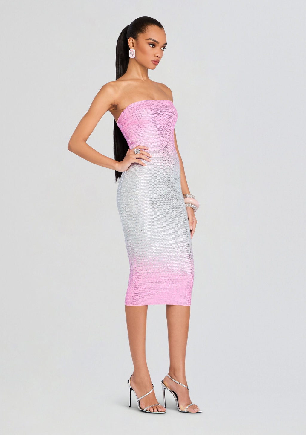 Laina Embellished Knit Dress