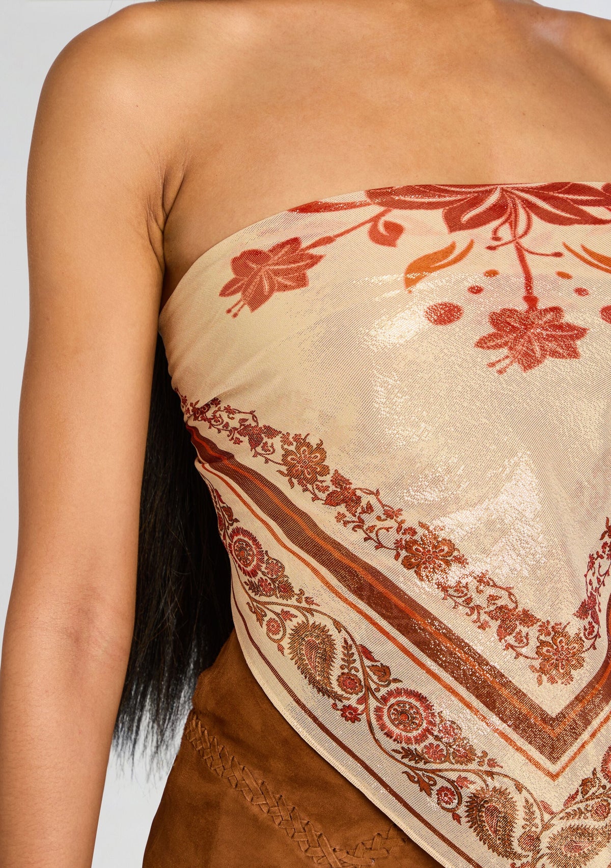 Noelle Silk Top