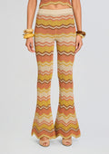 Amira Metallic Crochet Pants