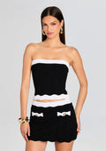 Hart Metallic Knit Top