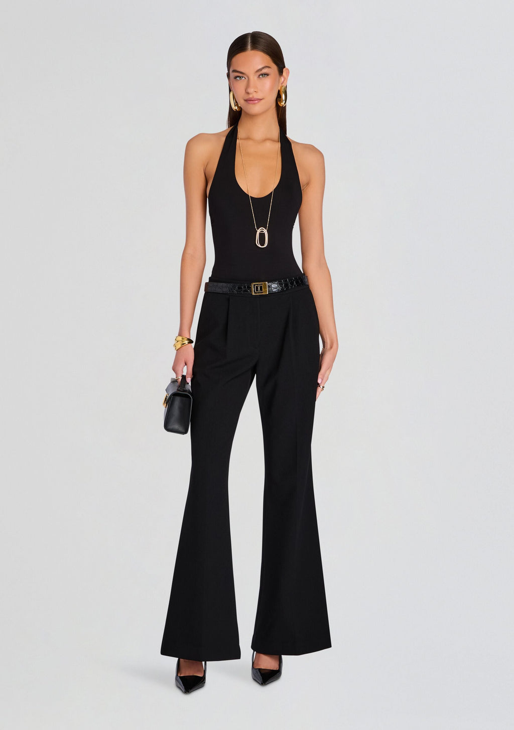 Bamboo Halter Bodysuit
