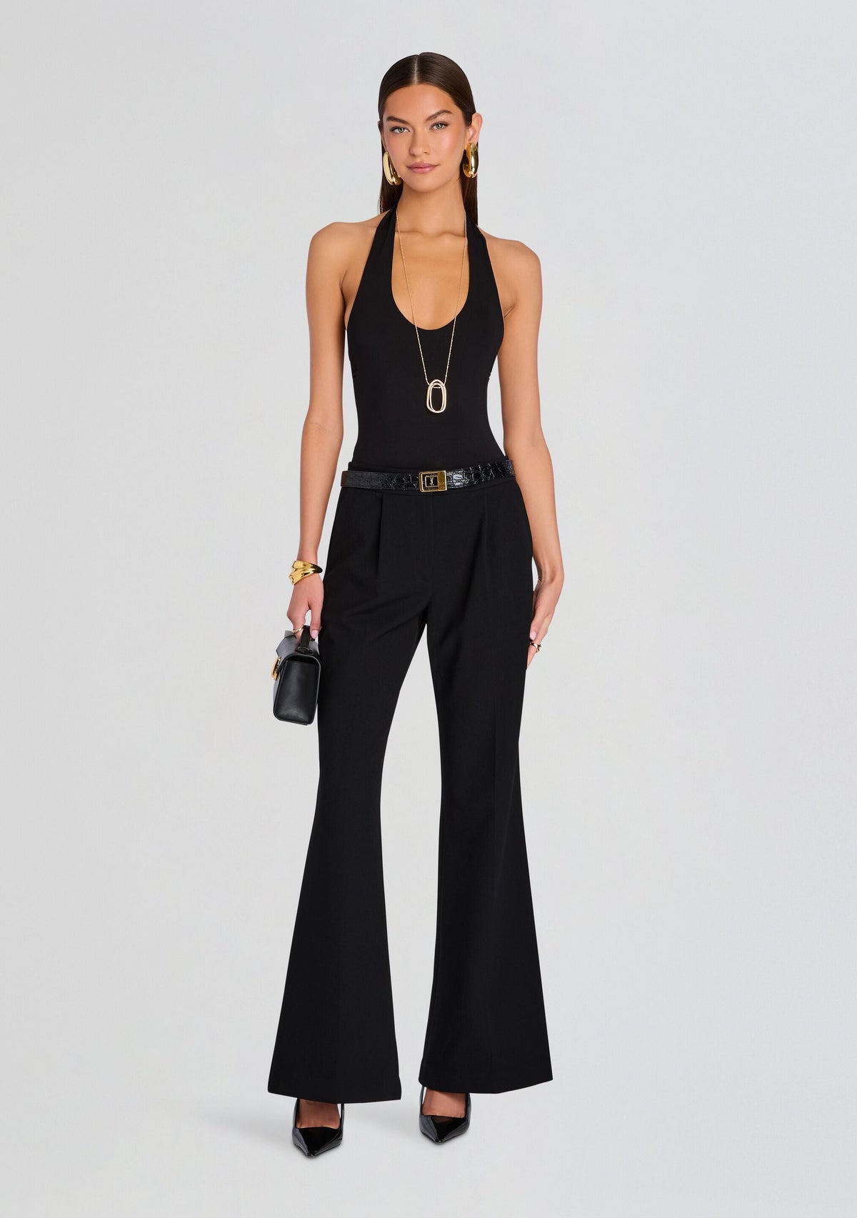 Bamboo Halter Bodysuit