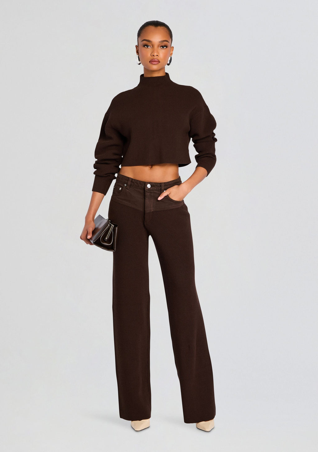 Chani Knit Denim Pant