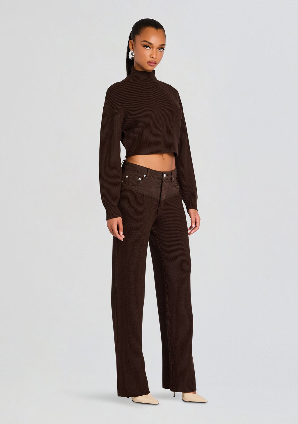 Chani Knit Denim Pant