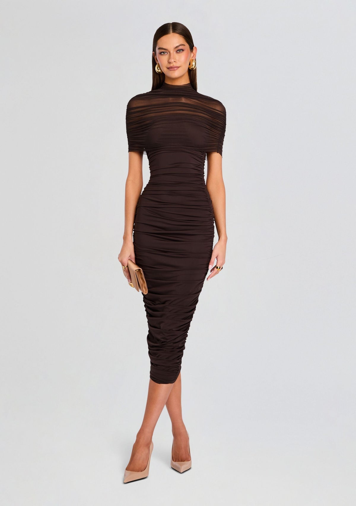Roberta Mesh Dress