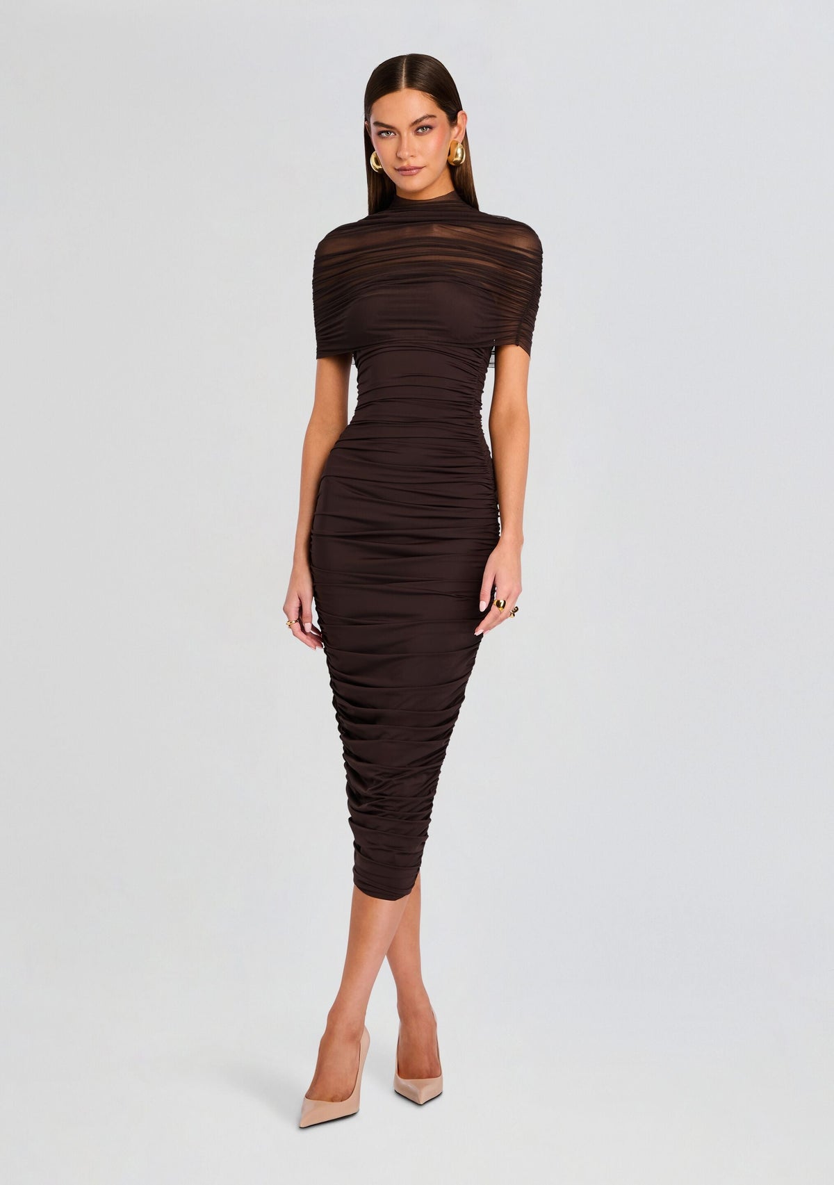 Roberta Mesh Dress