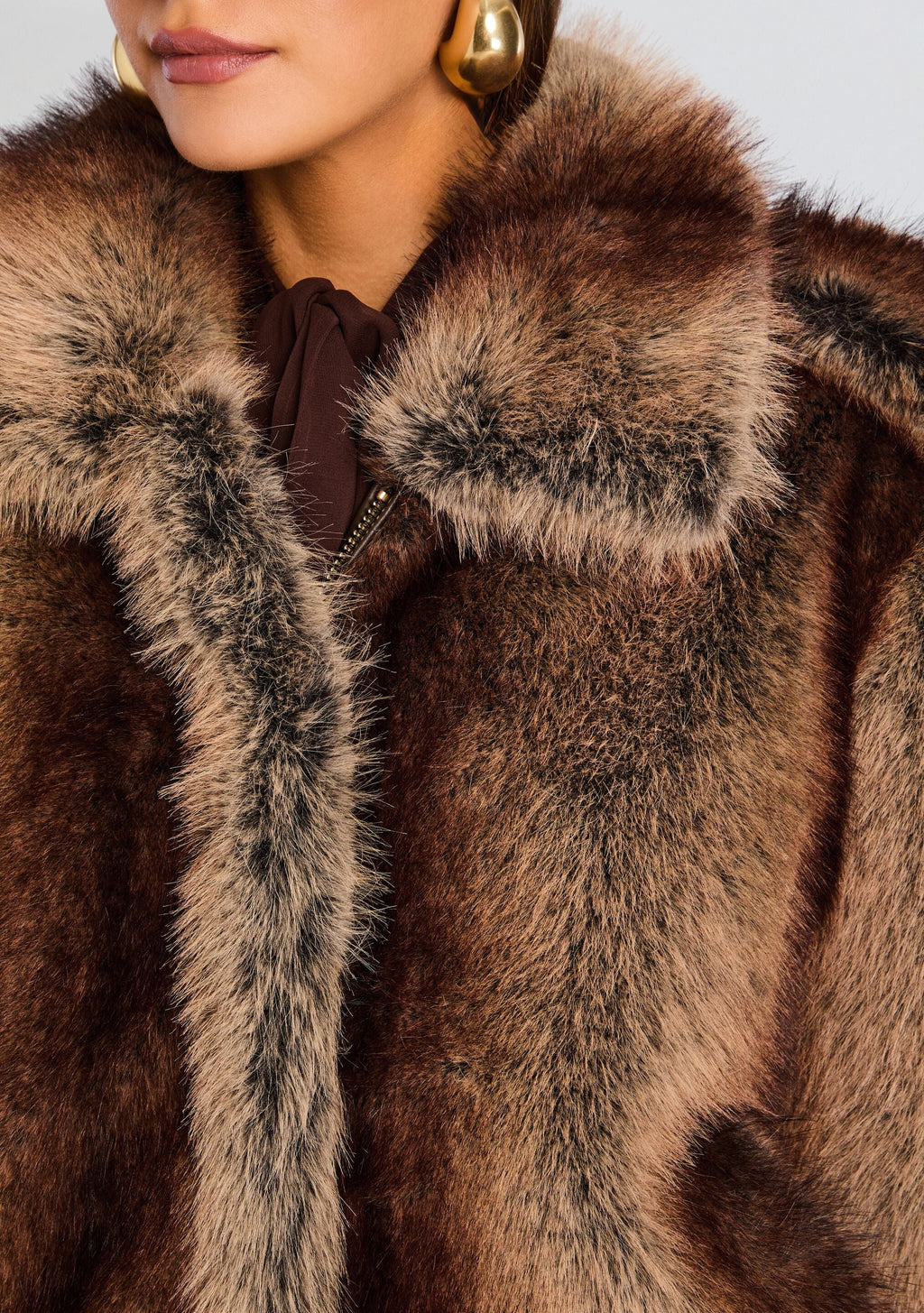Segrid Faux Fur Bomber