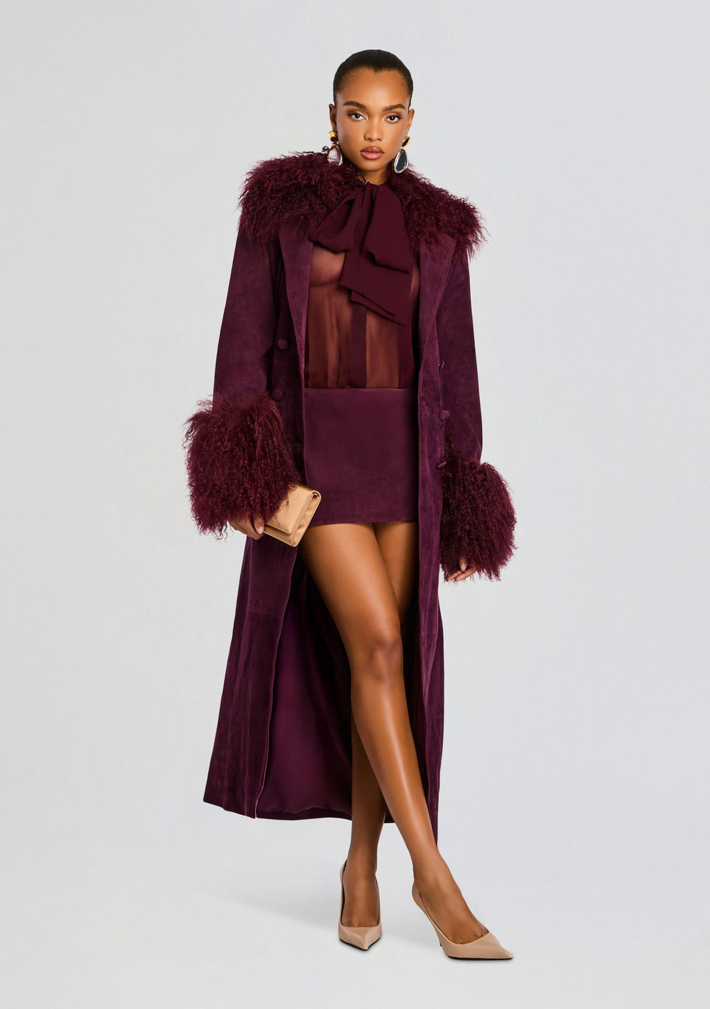 Britta Suede Coat