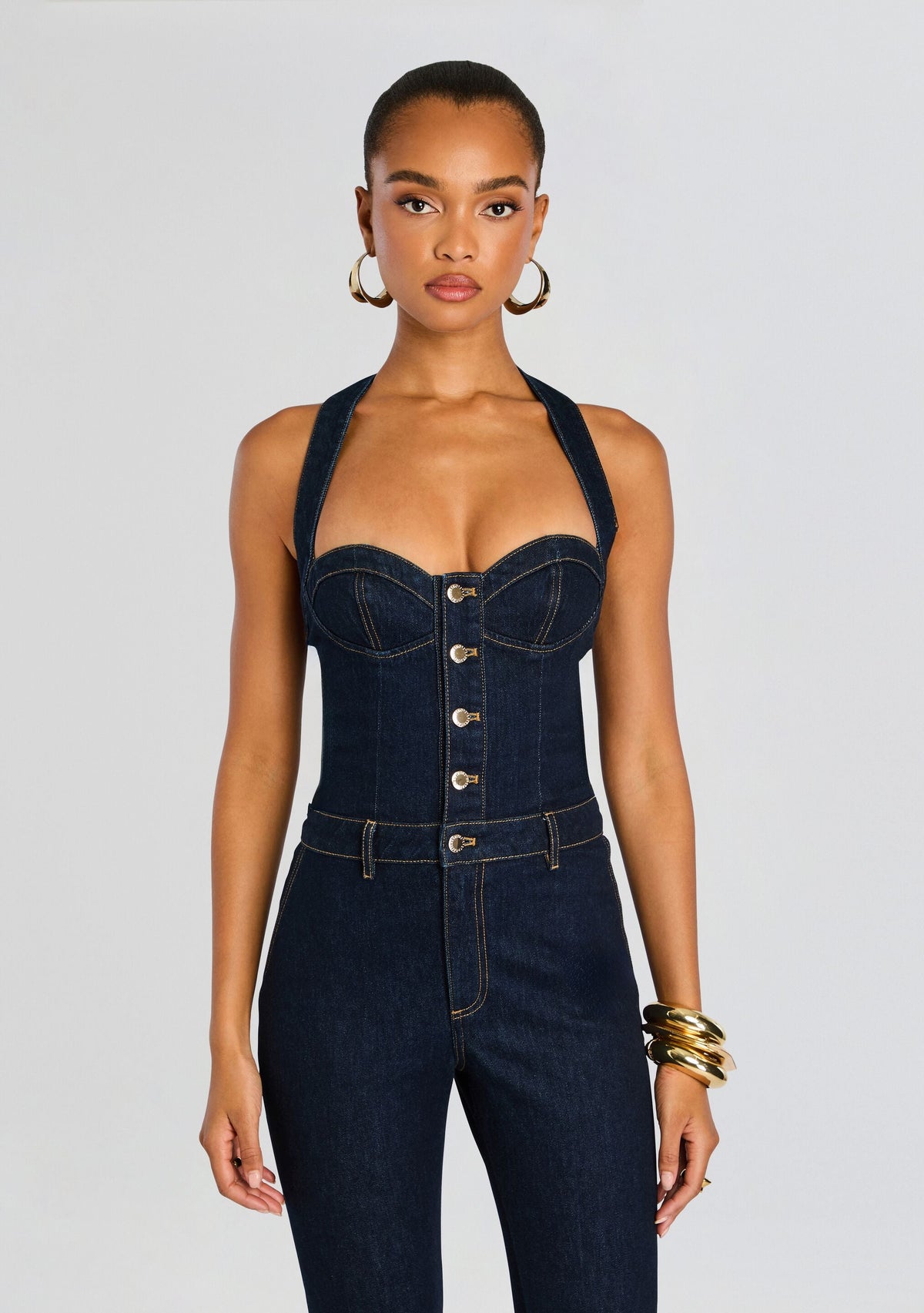 Irma Denim Jumpsuit